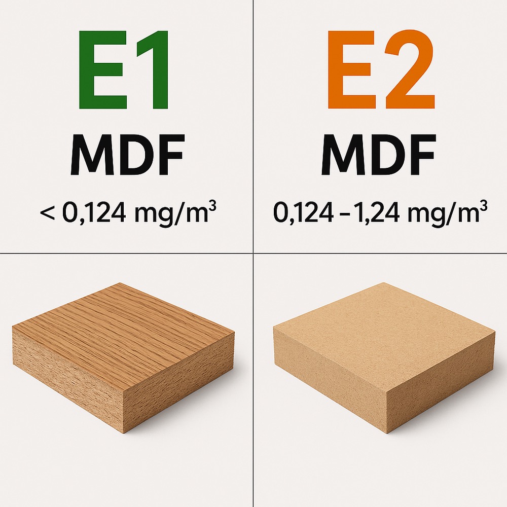 استاندارد Eo - E 1  - E2   در ساخت MDF